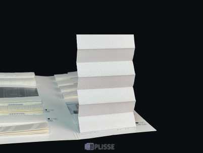 Штора плиссе Bloecker Cosiflor 10741, PG2, R75 A25 T0