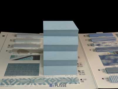 Штора плиссе Bloecker Cosiflor NEW 20123, PG2, R73 A24 T3