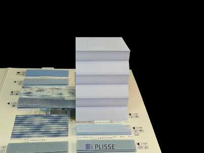 Штора плиссе Bloecker Cosiflor Basic NEW 20236, PG1, R46 A29 T25