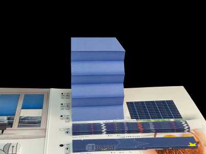 Штора плиссе Bloecker Cosiflor Basic NEW 20237, PG1, R25 A67 T8
