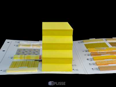 Штора плиссе Bloecker Cosiflor Basic NEW 20240, PG1, R49 A24 T27