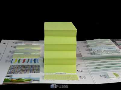 Штора плиссе Bloecker Cosiflor Basic NEW 20241, PG1, R51 A24 T25
