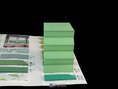 Штора плиссе Bloecker Cosiflor Basic NEW 20242, PG1, R33 A55 T12