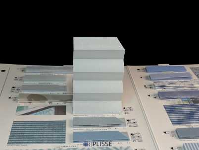 Штора плиссе Bloecker Cosiflor Basic NEW 20424, PG1, R55 A21 T24