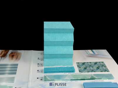 Штора плиссе Bloecker Cosiflor Basic NEW 20529, PG1, R40 A48 T12