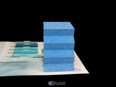 Штора плиссе Bloecker Cosiflor Basic NEW 20534, PG1, R24 A70 T6