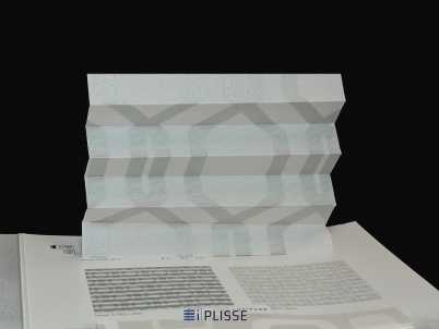 Штора плиссе Bloecker Cosiflor NEW 31040, PG2, R54 A0 T46