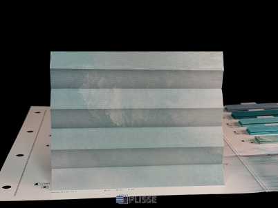 Штора плиссе Bloecker Cosiflor Basic NEW 31150, PG1, R37 A14 T49