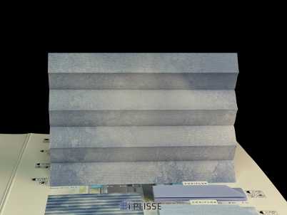 Штора плиссе Bloecker Cosiflor Basic NEW 31151, PG1, R36 A18 T46