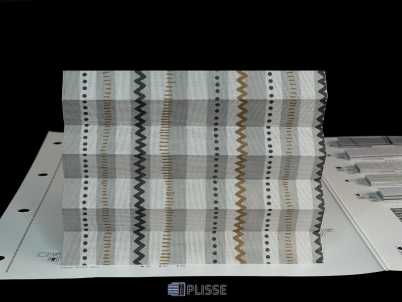 Штора плиссе Bloecker Cosiflor Basic NEW 31211, PG1, R34 A37 T29