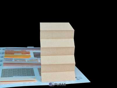Штора плиссе Bloecker Cosiflor Basic NEW 40083, PG1, R61 A22 T17
