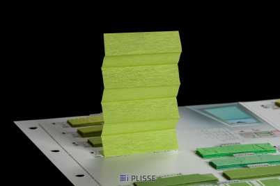 Штора плиссе Bloecker Cosiflor Basic 10655 PG1, R47 A19 T34