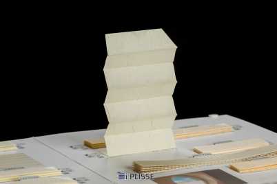 Штора плиссе Bloecker Cosiflor Basic 20601 PG2, R60 A12 T 28