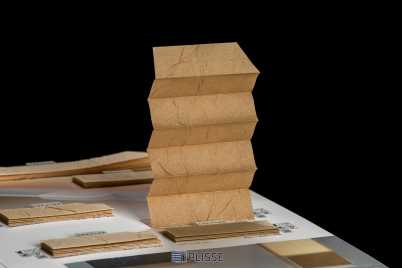 Штора плиссе Bloecker Cosiflor 20617 PG2, R43 A41 T16