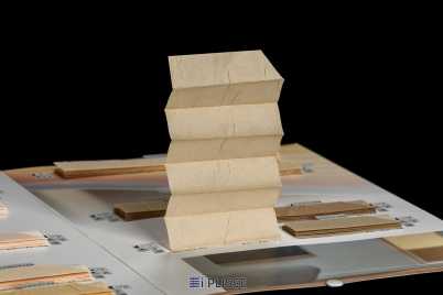 Штора плиссе Bloecker Cosiflor 20618 PG2, R53 A22 T25