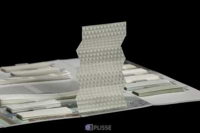 Штора плиссе Bloecker Cosiflor Basic 30762, PG2, R39 A7 T54