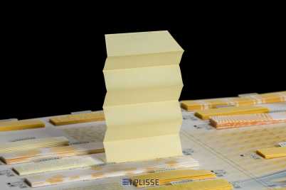 Штора плиссе Bloecker Cosiflor Basic 20204 PG1, R63 A2 T35