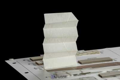 Штора плиссе Bloecker Cosiflor 20633 PG2, R63 A6 T31