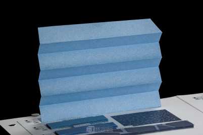 Штора плиссе Bloecker Cosiflor Basic 20419 PG1, R37 A61 T2