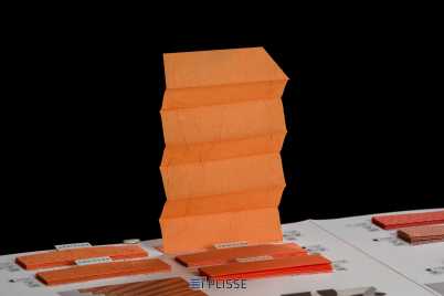 Штора плиссе Bloecker Cosiflor 20638 PG2, R37 A47 T16