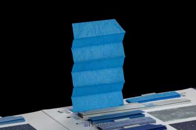 Штора плиссе Bloecker Cosiflor 20641 PG2, R37 A53 T10