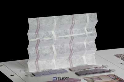 Штора плиссе Bloecker Cosiflor Basic 30274, PG1, R45 A0 T55