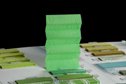 Штора плиссе Bloecker Cosiflor Basic 10316 PG1, R35 A24 T41