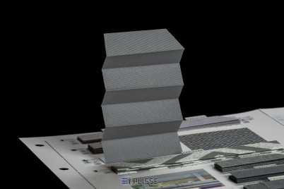 Штора плиссе Bloecker Cosiflor 20120 PG2, R71 A28 T1