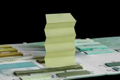 Штора плиссе Bloecker Cosiflor Basic 20206, PG1, R52 A23 T25