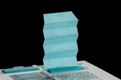 Штора плиссе Bloecker Cosiflor Basic 20515 PG1, R55 A25 T20