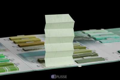Штора плиссе Bloecker Cosiflor 20607 PG2, R61 A8 T31