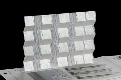 Штора плиссе Bloecker Cosiflor Basic 30295 PG1, R62 A10 T28