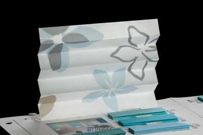 Штора плиссе Bloecker Cosiflor 30311 PG2, R55 A0 T45