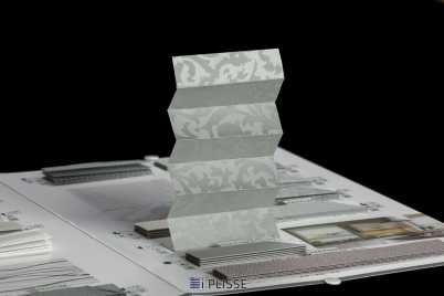 Штора плиссе Bloecker Cosiflor 30574, PG2, R46 A34 T20