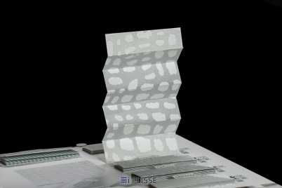 Штора плиссе Bloecker Cosiflor 30815 PG2, R59 A18 T23