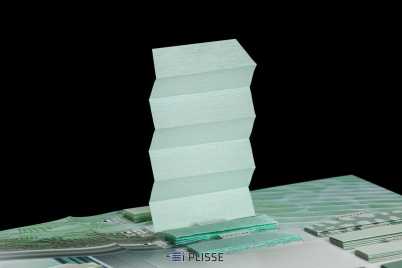 Штора плиссе Bloecker Cosiflor Basic 40081 PG1, R64 A10 T26