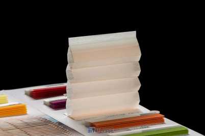 Штора гофре плиссе  Bloecker Cosiflor 60005 PG2, R35 A55 T10
