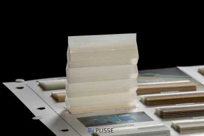 Штора гофре плиссе  Bloecker Cosiflor 60006 PG2, R41 A46 T13