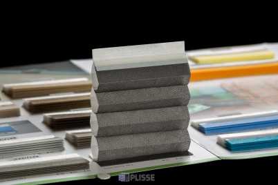 Штора гофре плиссе  Bloecker Cosiflor 60014 PG2, R31 A55 T14
